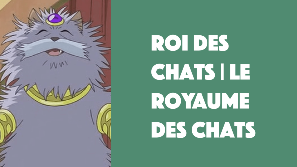 Roi des chats Le Royaume des chats Ghibli Shop