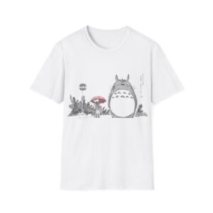 T-shirt Totoro Arrêt De Bus