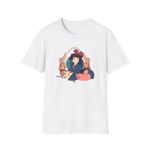 T-shirt Kiki Sur Son Balai