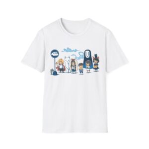 T-shirt Princesse Mononoké Et Les Personnages Ghibli