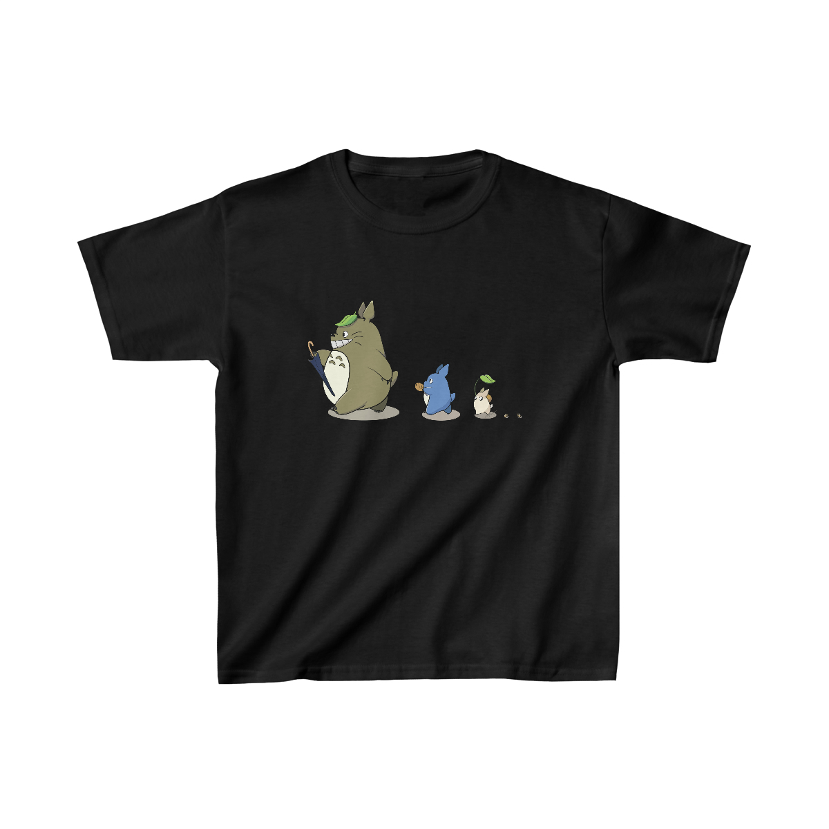 T-Shirt Enfant Totoro Se Baladant - détail