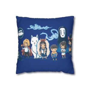 Housse de coussin Personnages Ghibli