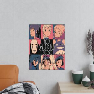 Poster Studio Ghibli Personnages