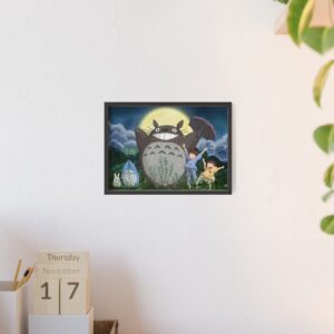 Tableau Simple Totoro Forêt
