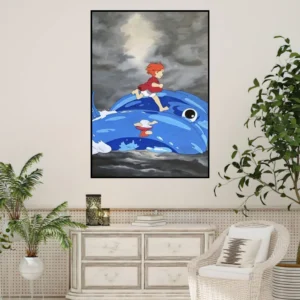 Poster Ponyo Sur L'eau