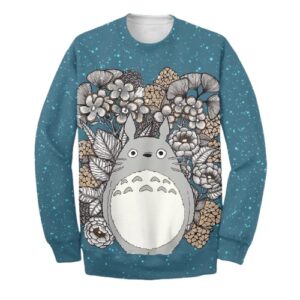 Sweat Totoro Bleu Mignon