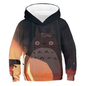 Sweat Totoro Couché de Soleil Kawaii
