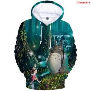Sweat Totoro Dans une Clairière