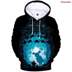 Sweat Totoro Nuit Sombre