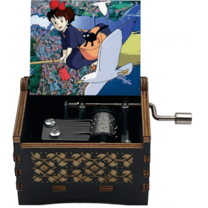 Boîte à Musique Kiki La Petite Sorcière Dans Le Ciel