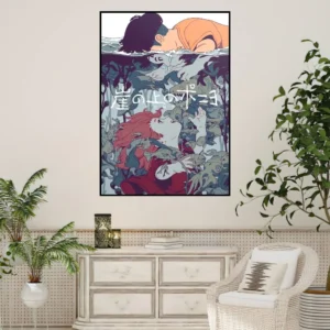 Poster Ponyo Et Sosuke Sous L'Eau